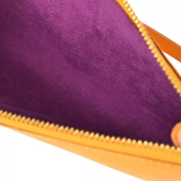 Louis Vuitton Yellow Epi Pochette Accessoires Handbag - Picture 6 of 7